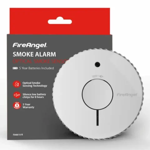 FireAngel Optical Smoke Alarm - Replaceable Batteries - FA6615-R