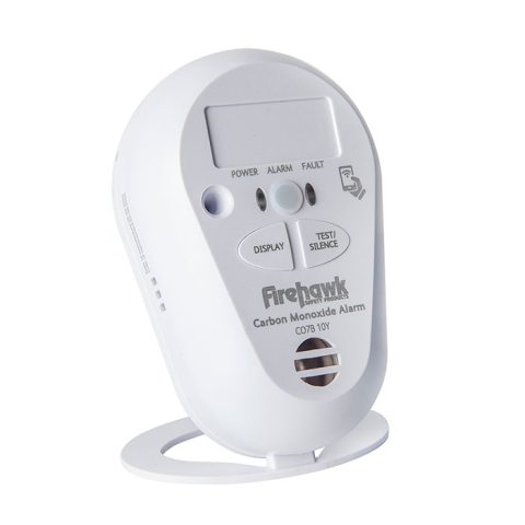 Firehawk CO7B-10Y Carbon Monoxide Alarm